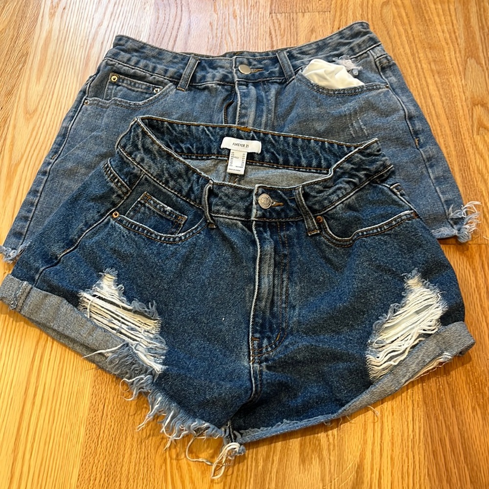FOREVER 21 and SHEIN shorts bundle